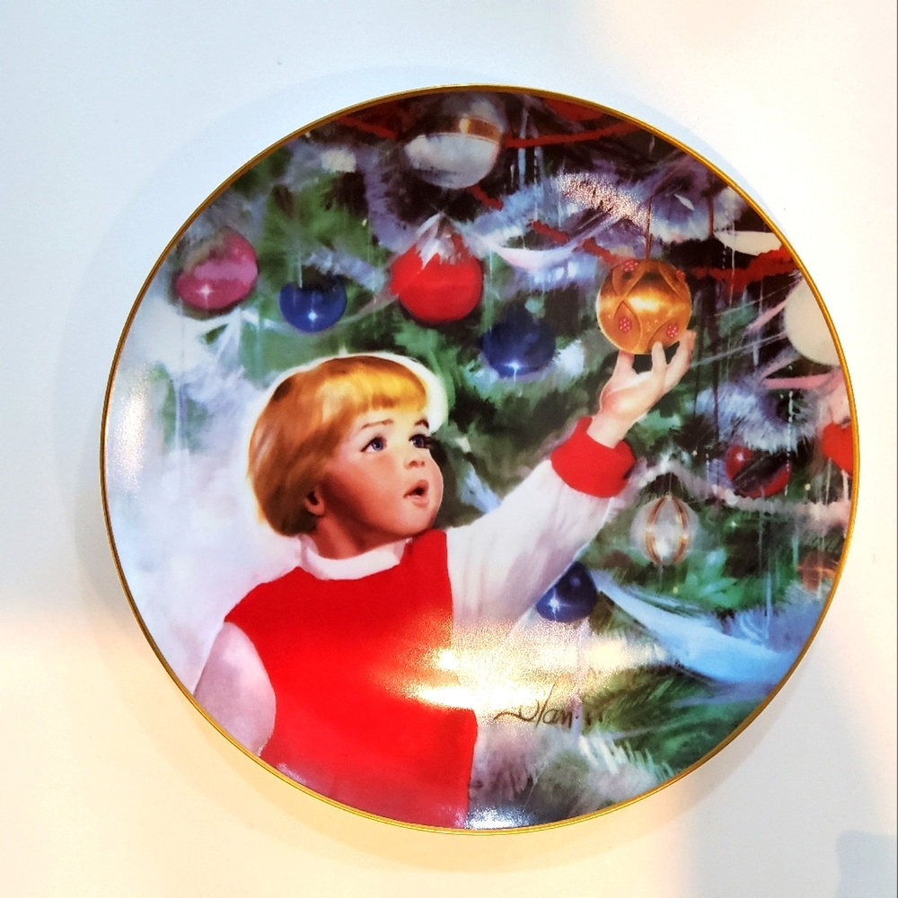 Erick's Delight Donald Zolan Wonders Of Youth Collectors Plate Pemberton & Oakes